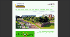 Desktop Screenshot of daresburypark.com